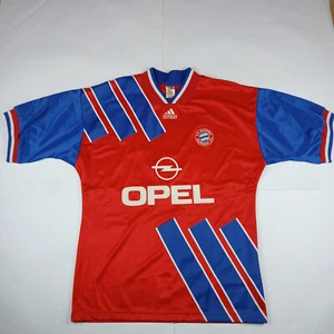 Bayern Munich Home Football Shirt 1993 - 1995 adidas #10 Size : L - Picture 1 of 9