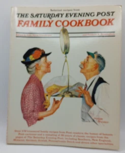 Saturday Evening Post Family Cookbook Recipes & Cartoons Humor Vintage 1975 - Picture 1 of 8