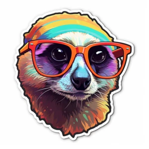 Autoaufkleber Sticker Erdmännchen Aufkleber - Picture 1 of 1