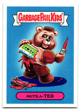 Mutila-TED 5a 2018 Topps Garbage Pail Kids We Hate The '80S Toys Sticker