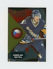 JAROMIR JAGR 1995-96 Score Border Battle #14 Pittsburgh Penguins JM2