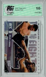 Reljic v. Gouveia 2009 Topps UFC #TT33 Top 10 Fights of 2008 Rookie Card PGI 10 - Picture 1 of 1