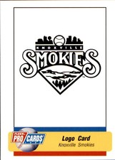 1995 Knoxville Smokies Fleer/ProCards #NNO Logo Card - NM Baseball Card