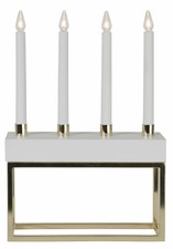 'STAR 644-31 LED CANDELIERI FINESTRAFRAMY 4LED LUCE BIANCA CALDA PLASTICA