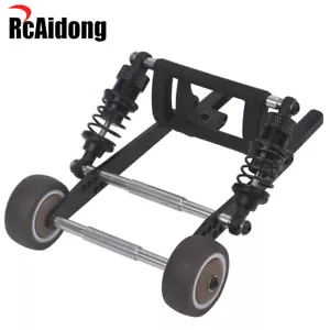 Aluminium Radstange mit Stößen für Traxxas Rustler Stampede Bandit Schrägstrich 2wd F150 - Bild 1 von 8