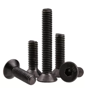 Hochfeste 10.9 Senkkopf Innensechskantschrauben Inbusschraube Schwarz Nickel - Bild 1 von 9