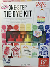 NEW Tulip One-Step 37pc. Tie-Dye Kit w/ Retro Colors - Dye Up To 18 Projects!