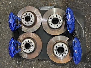 M BLUE CALIPERS & BRAKE DISCS F20 F21 M125I 2012 TO 2015 - Bild 1 von 21