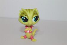 Littlest Pet Shop Iguana Lemon Face McGils Figure LPS Hasbro 2" #3704
