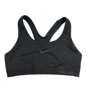 Nike Sports Bra Women's Small Black Gym Activewear Training Athleisure Gorpcore - Picture 1 of 5