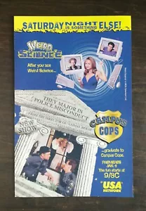 1995 Weird Science Television TV Show Campus Cops Full Page Original Ad - Picture 1 of 1