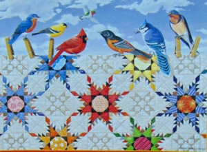 .PUZZLE..JIGSAW...BARKER..Feathered Stars...500pc.Factory Sealed. - Picture 1 of 1