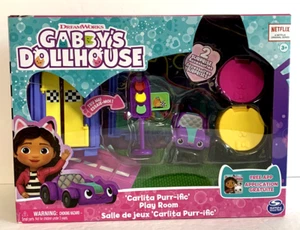 DreamWorks Gabby's Dollhouse NEW Carlita Purr-ific Play Room - Picture 1 of 12