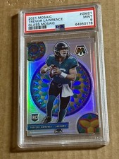 2021 Mosaic Stained Glass Prizm Trevor Lawrence Rookie Card PSA 9 MINT Case Hit!