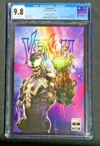 Venom #7 Frankies Comics Edition CGC 9.8 2138743009 - Foto 1 di 2
