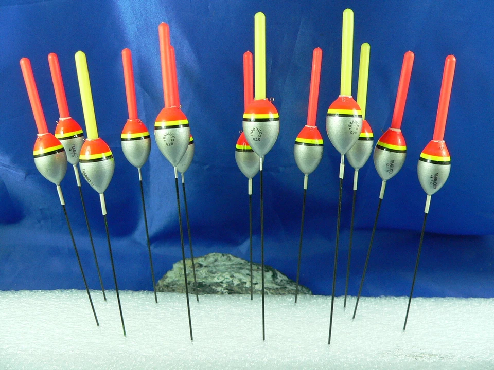 13 Galleggianti Trabucco 10x 1gr 3x 2gr starlight 4,5mm pesca fiume mare G10 - Immagine 1 di 1