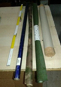 kit rotoli sughero 1 mm, cielo, roccia, prato vellutato  set per presepe crib   - Picture 1 of 1