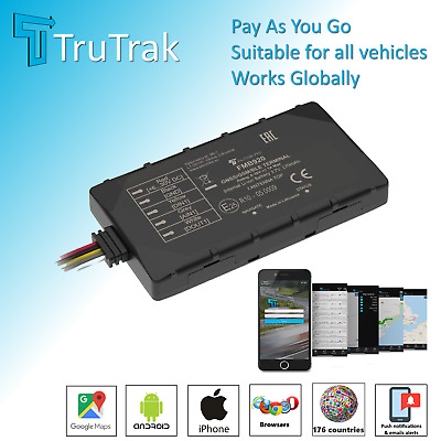 TruTrak GPS Tracker - Real Time Vehicle Car Van Tracking Device System - PAYG • 27.05€