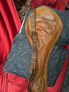 Handmade leather racket bag - Picture 1 of 14