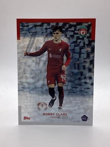 JUEGO DE EQUIPO TOPPS LIVERPOOL 2022/23 LÁMINA DE HIELO BOBBY CLARK - Imagen 1 de 2