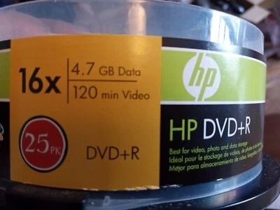HP DVD+R 16x ONLY 22 included - Image 1 of 3