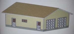 PIANO GARAGE 26' X 32' PRONTO PERMESSO DISEGNATO IN SCALA PROGETTI E LISTA MATERIALI - Foto 1 di 5
