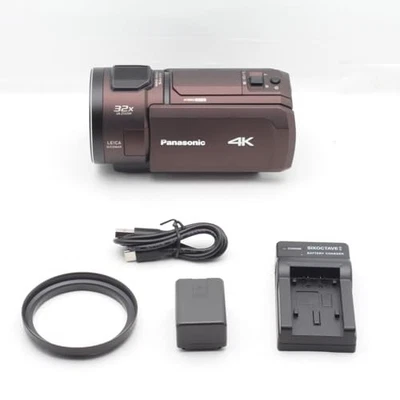 Panasonic HC-VX1M Brown Digital Video Camera Camcorder 24x Zoom 32GB w/Battery - Image 1 of 4