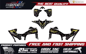Fits Yamaha YFZ450R Yfz from 2014 to 2024 graphic kit decals stickers race decal - Picture 1 of 2