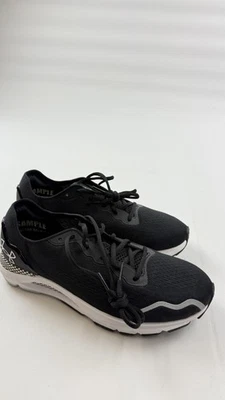 Under Armour HOVR 6 Sonic Running Shoes Mens 9 Black White Neutral Cushioning - Image 1 of 4