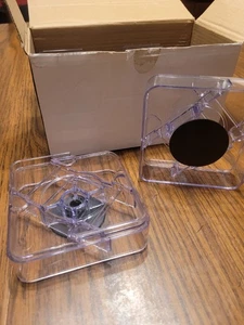 Stack It 1 Zoll verstellbare Betterhöhungen/Möbelerhöhungen (8er Set) transparent - Bild 1 von 6