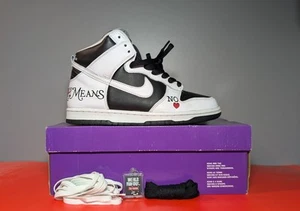 Size 8.5 - Nike Supreme x Dunk SB High By Any Means - Stormtrooper - Picture 1 of 9