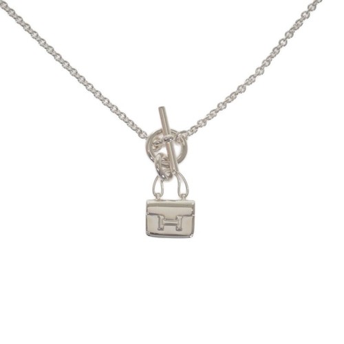 HERMÈS HERMES Amuleto Costanza Collana Ciondolo Argento 925 Donna TGIS