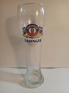 Erdinger Weissbier Weissbrau German Pilsner Beer Glass~ 0.5L - Picture 1 of 4