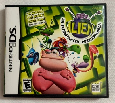 Pet Alien: An Intergalactic Puzzlepalooza for Nintendo DS CIB Tested Working - Image 1 of 3