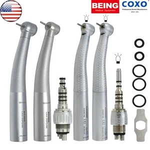 US Dental High Speed Handpiece Fiber Optic Fits KAVO MULTIflex Coupler 4/6 Holes - Picture 1 of 45