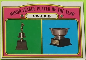 1972 Topps #624 (Minor League Player Of The Year Award) Baseballkarte - Bild 1 von 4