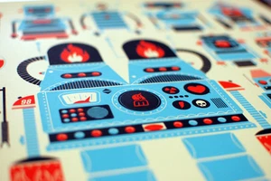 POWERED BY METHANE Show Poster 2012 Methane Studio S/N MINT - Picture 1 of 2