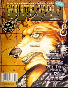 JDR RPG JEU DE ROLE / WHITE WOLF MAGAZINE # 39 1993 - Imagen 1 de 1