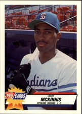 1993 Spokane Indians Fleer/ProCards #3595 Leroy McKinnis
