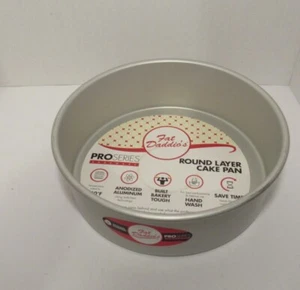 Fat Daddio's Pro Serie Eloxiertes Aluminium Runde Schicht Kuchenform, 9" x 3" NEU - Bild 1 von 5