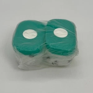 Tupperware FreezeSmart Freezer Containers Mini 4 oz. Teal Lid set of 2 - Picture 1 of 9