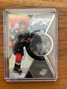 2023-24 Upper Deck SPX Radiance FX #RFX-89 Drew Helleson-Anaheim Ducks /949 - Bild 1 von 2