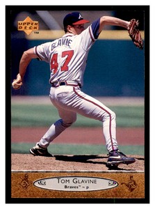 1996 Upper Deck #9 TOM GLAVINE Atlanta Braves ~B8A