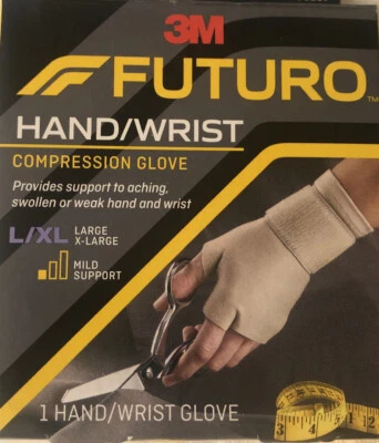 FUTURO Guante de Compresión de Mano y Muñeca Pequeño/Mediano Beige NIBBLING Camisa Foto 1 de 3