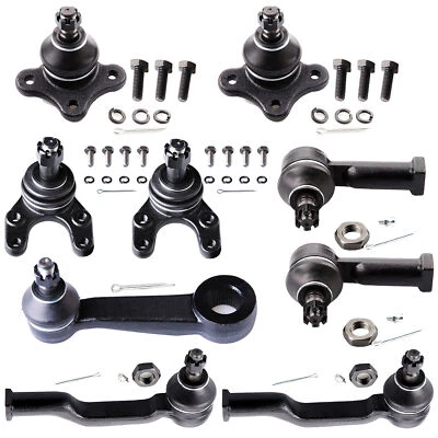 9x Front Ball Joints Tie Rods Pitman Arm Suspension For 91-93 Mazda B2200 B2600 - Image 1 of 4