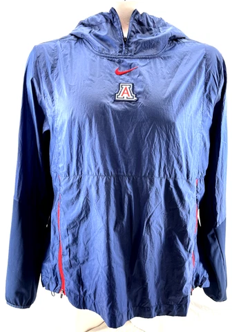 University of Arizona Wildcat Nike Collegiate Apparel Hooded Windbreaker Mens XL Cover