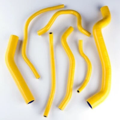 For Yamaha FZ1 2006 2007 2008 2009 2010 Silicone Radiator Coolant Hose Yellow - Изображение 1 из 3