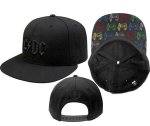 AC/DC - Snapback-Cannon Pop Art - Black OSFA Baseball Cap - Picture 1 of 1