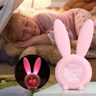 Kinder Lichtwecker Rabbit Kinderwecker Creative Nachttischlampe Snooze-Funktion