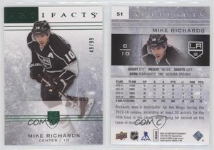 2014-15 Upper Deck Artifacts Emerald /99 Mike Richards #51